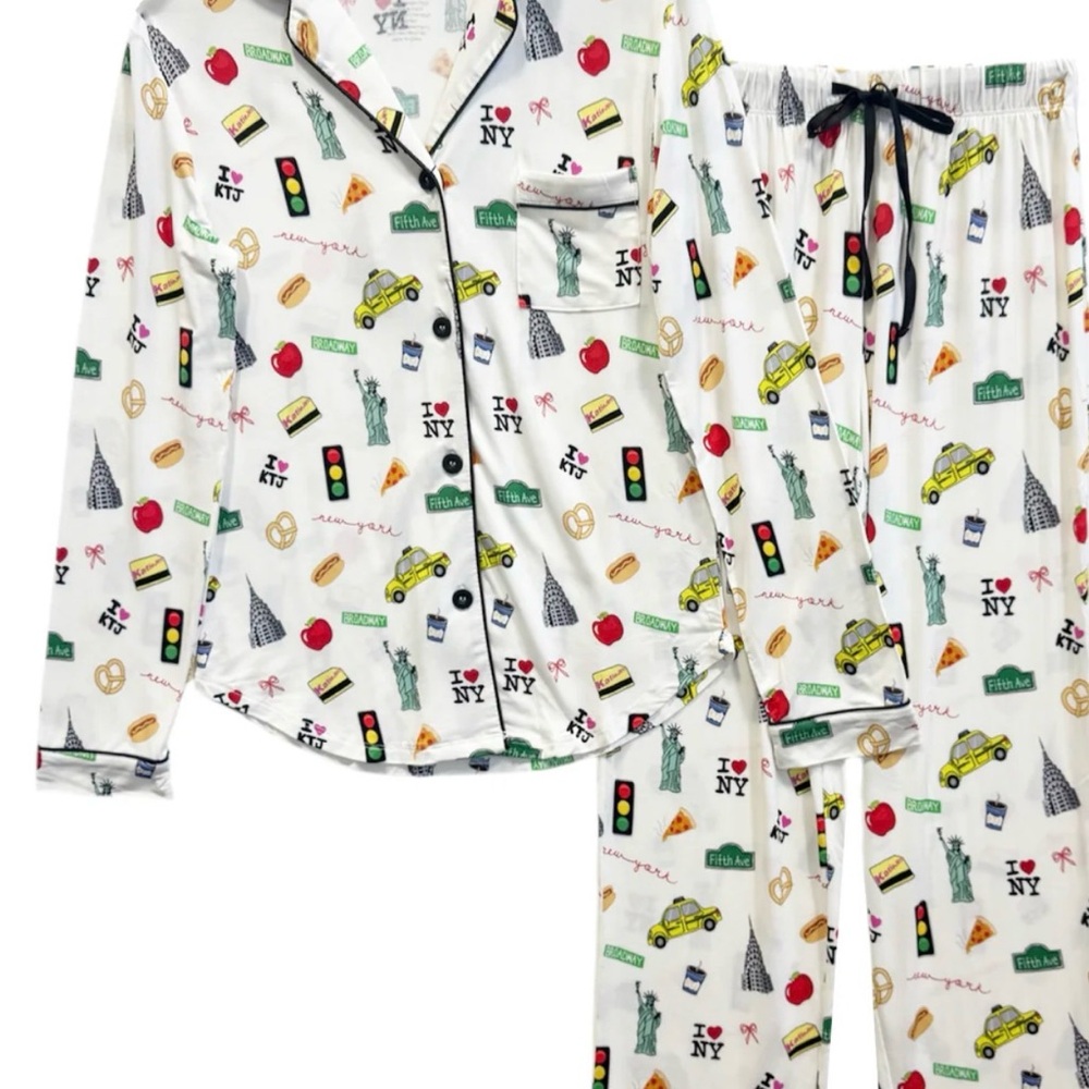 New York Themed Pajamas - Picture 2 of 6